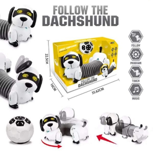 ربات اسباب بازی سگ کنترلی مدل سگ داستان اسباب بازی FOLLOW THE DACHSHUND-اسباب بازی